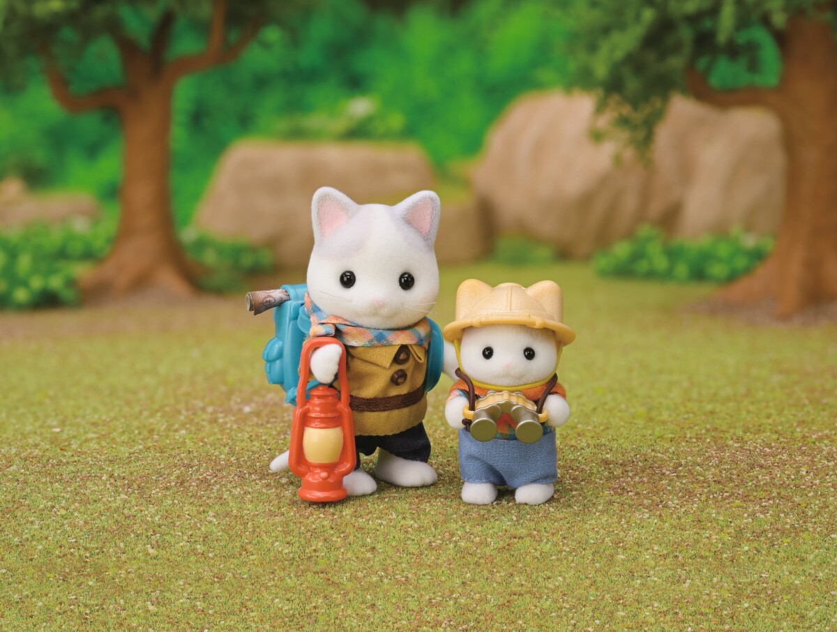 Sylvanian Families - Spændende Opdagelsessæt -Latte Cat Bror Baby 5763