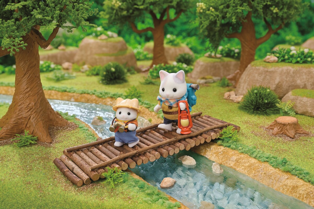 Sylvanian Families - Spændende Opdagelsessæt -Latte Cat Bror Baby 5763