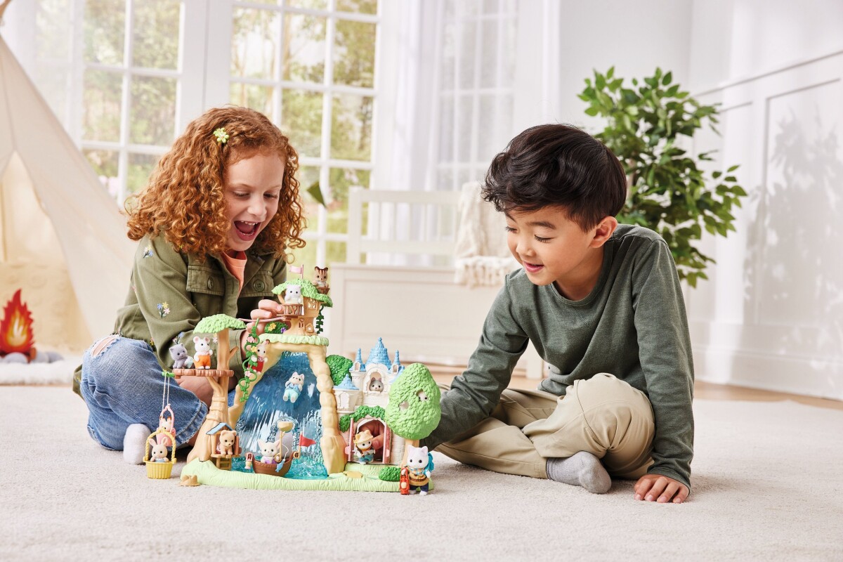 Sylvanian Families - Spændende Opdagelsessæt -Latte Cat Bror Baby 5763