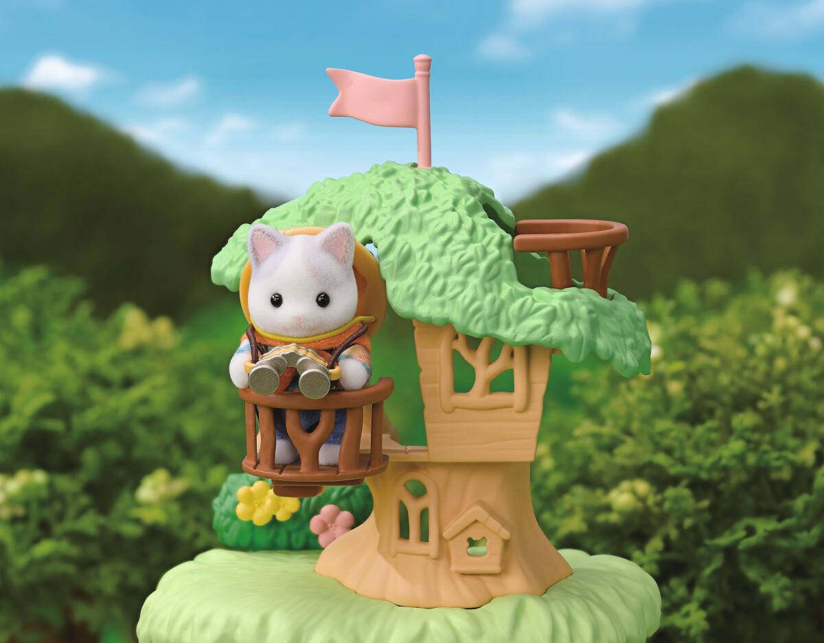 Sylvanian Families - Spændende Opdagelsessæt -Latte Cat Bror Baby 5763