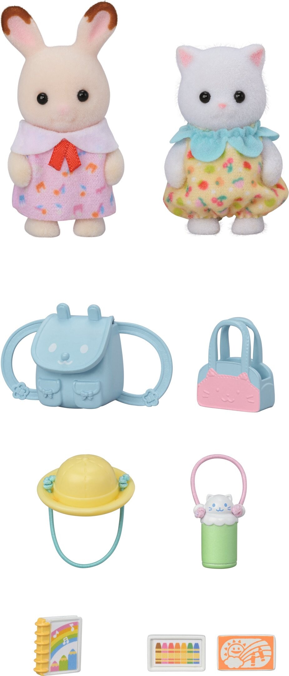 Sylvanian Families - Vuggestue Venner - Walk Along Duo - 5747