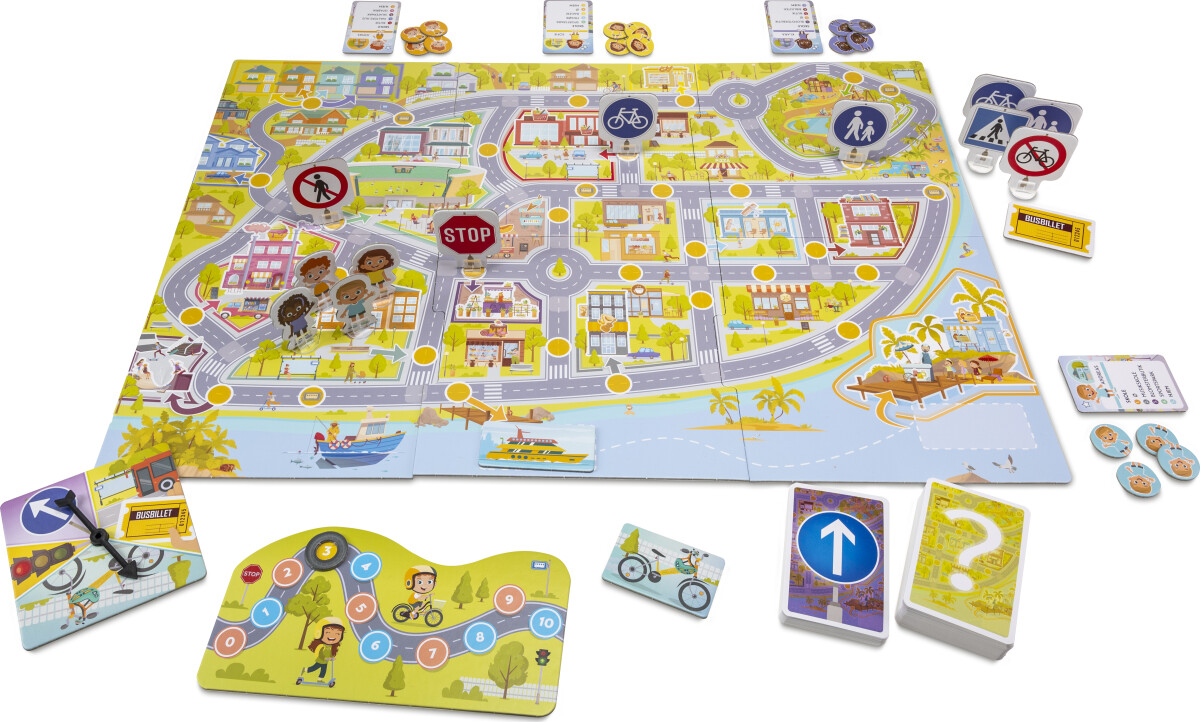 Tactic Games - Lær Om Trafikken Børnespil - Dansk