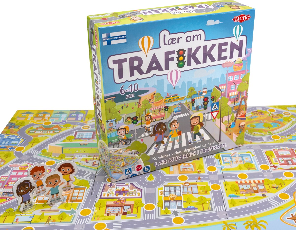 Tactic Games - Lær Om Trafikken Børnespil - Dansk