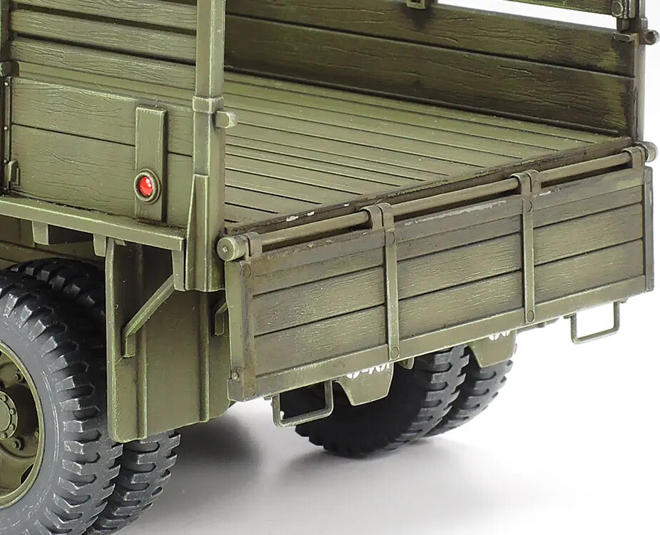 Tamiya - 6X6 Cargo Truck Us 2 5T Lastbil Byggesæt - 1 35 - 35218