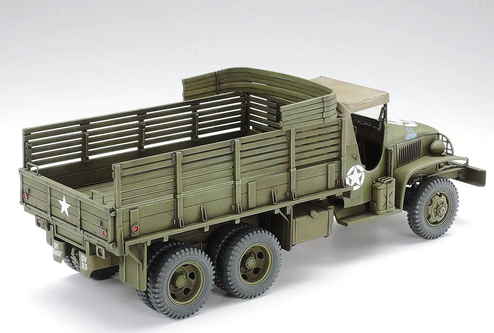 Tamiya - 6X6 Cargo Truck Us 2 5T Lastbil Byggesæt - 1 35 - 35218