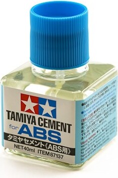 Tamiya - Cement For Abs - Model Lim Til Abs Plast - 40 Ml - 87137