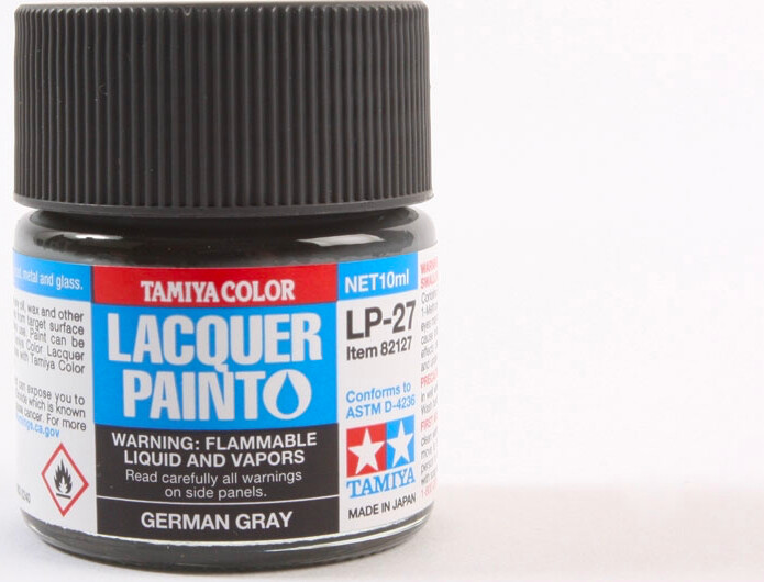 Tamiya - Lacquer Paint - Lp-27 German Gray Flat - 82127