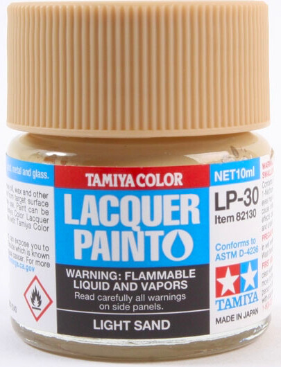 Tamiya - Lacquer Paint - Lp-30 Light Sand Flat - 82130