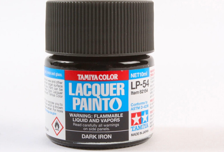 Tamiya - Lacquer Paint - Lp-54 Dark Iron Flat - 82154