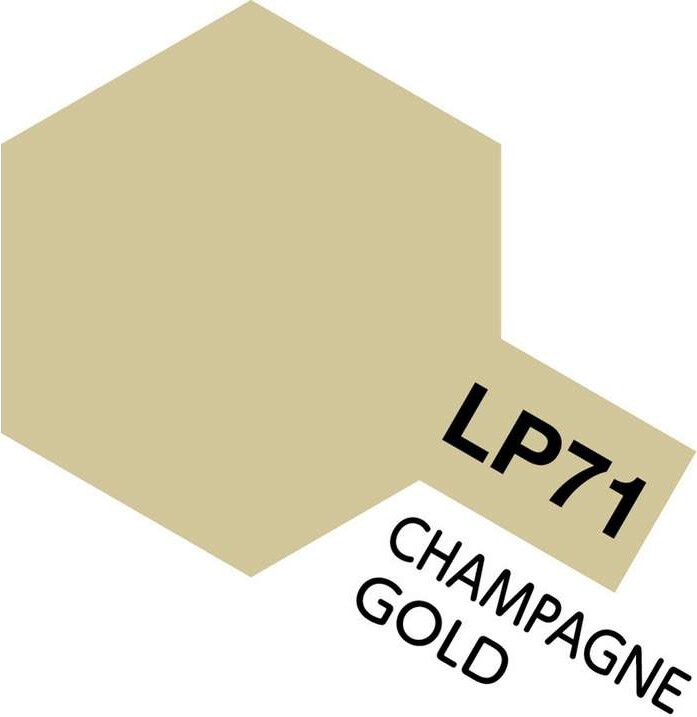 Tamiya - Lacquer Paint - Lp-71 Champagne Gold Gloss - 82171