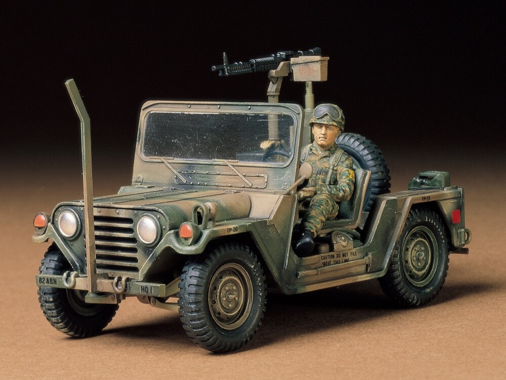 Tamiya - M151A2 Ford Mutt Modelbil Byggesæt - 1 35 - 35123