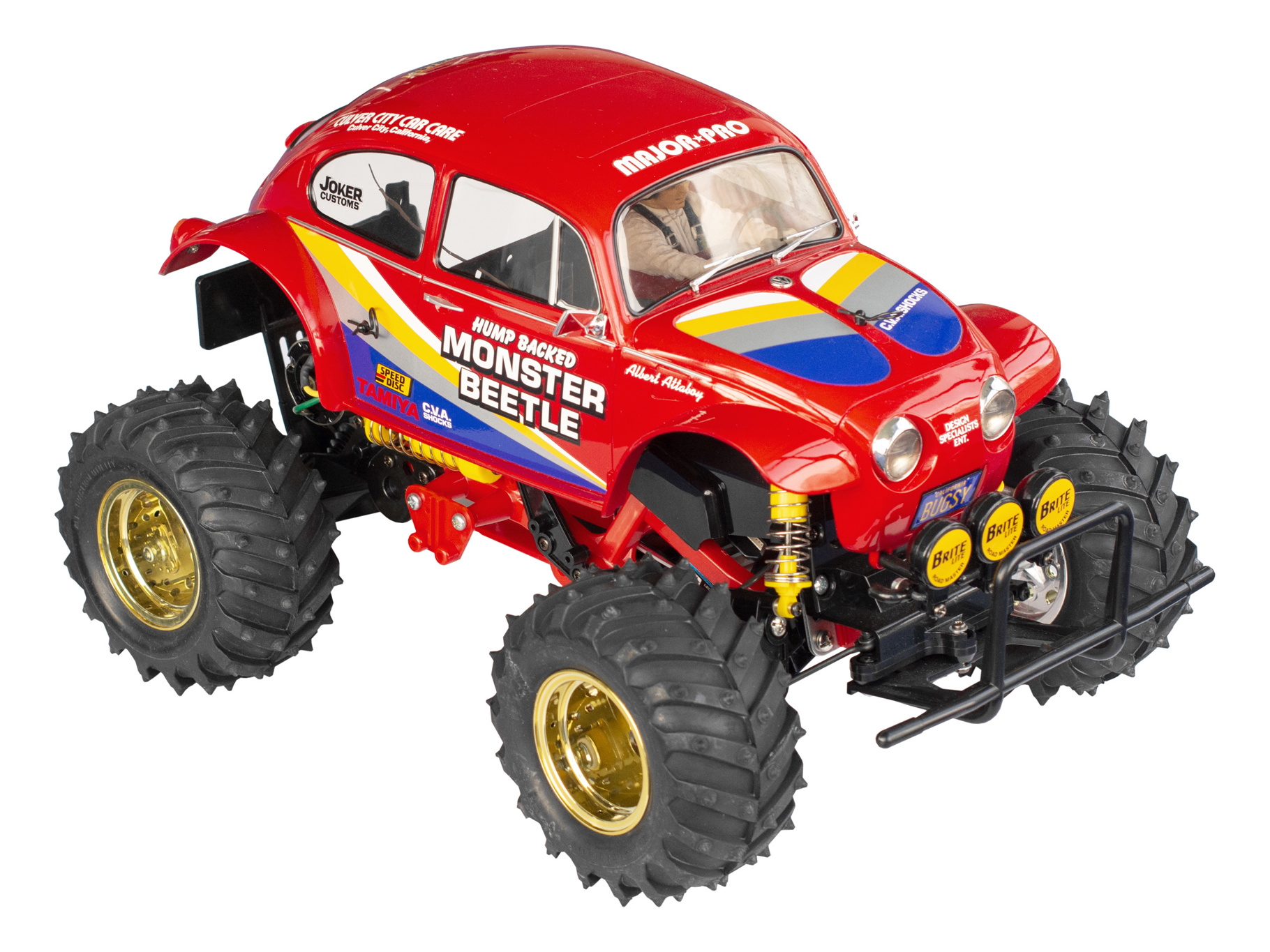 Tamiya - Monster Beetle 2015 - Rc Bil Byggesæt - 1 10 - 58618