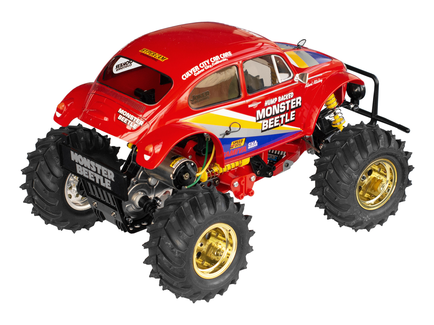 Tamiya - Monster Beetle 2015 - Rc Bil Byggesæt - 1 10 - 58618