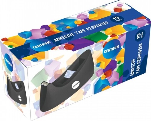 Tapedispencer Bordmodel 33 M - Sort - Centrum