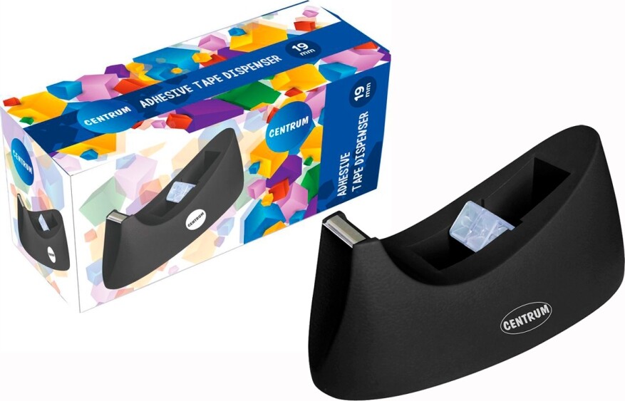 Tapedispencer Bordmodel 33 M - Sort - Centrum