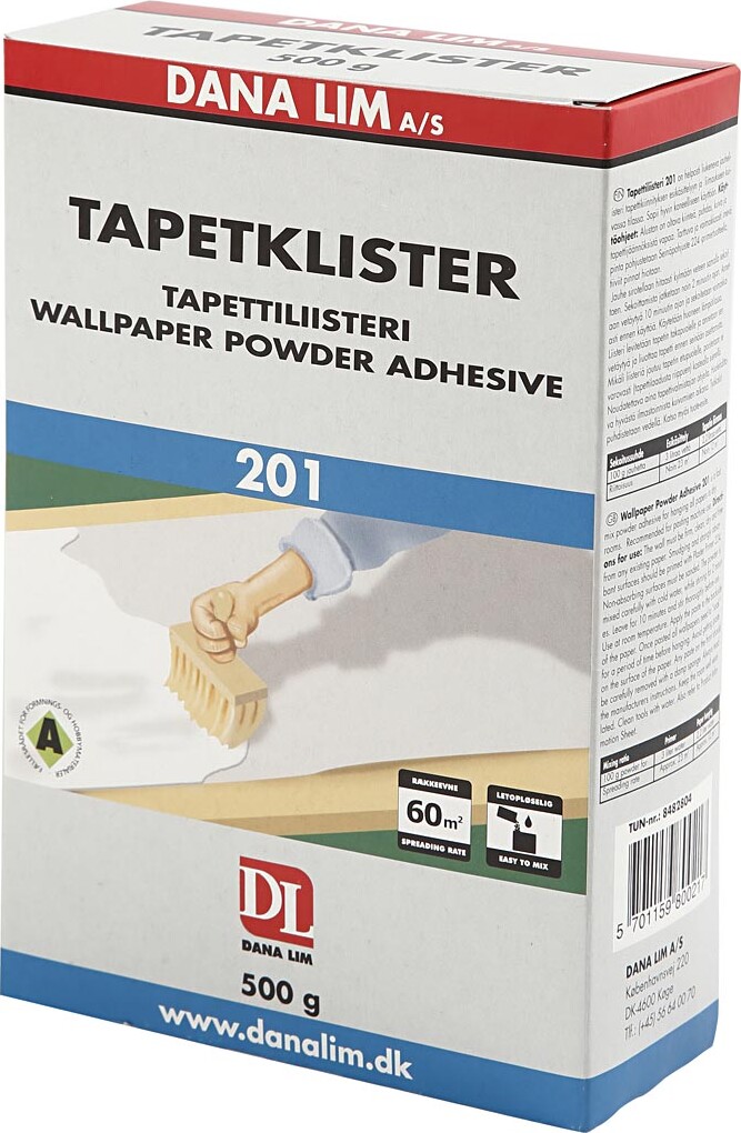 Dana Lim - Tapetklister Pulver - 500 G