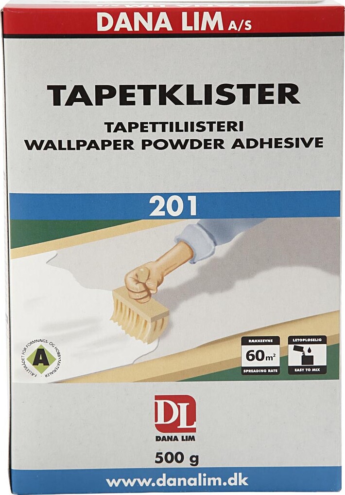 Dana Lim - Tapetklister Pulver - 500 G
