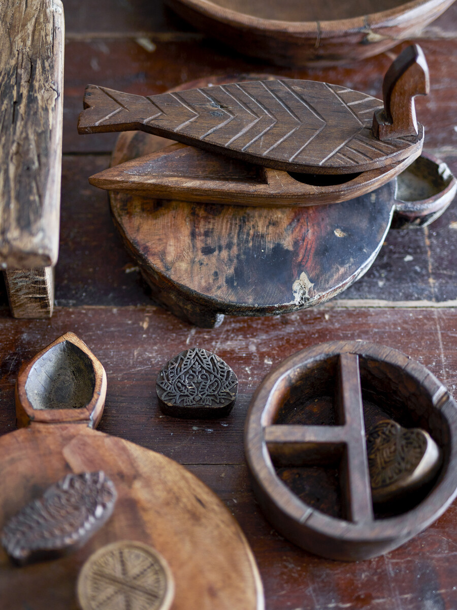 Creative Collection - Tara Dekorationsbakke - Natur - Genanvendt Træ