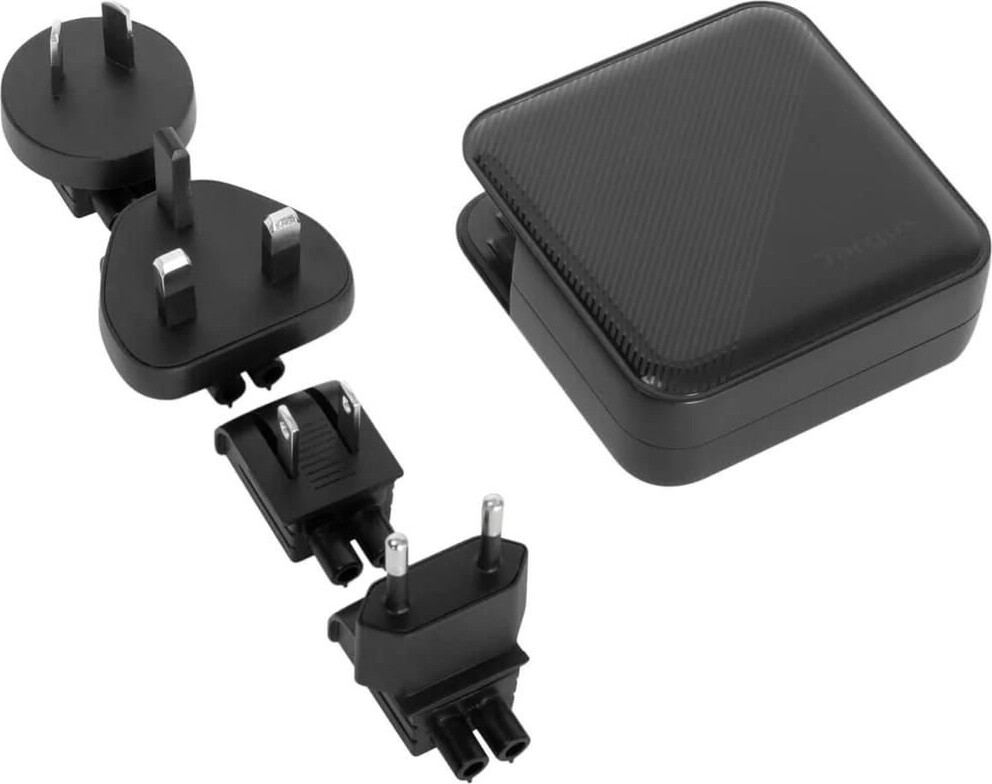 Targus - Powerelite - Usb-C Rejseadapter - 100W Gan - Sort