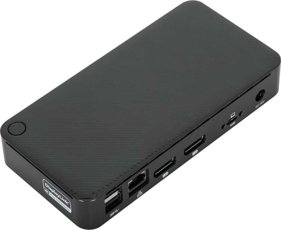 Targus - Usb-C Dual 4K Docking Station - Displaylink - 65 W