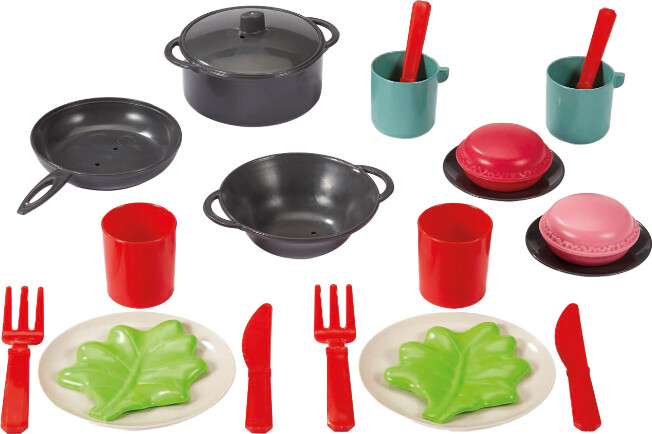 Lege Service Sæt Med Taske - 22 Dele - Ecoiffier