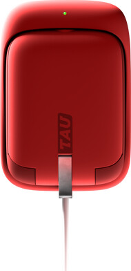 Tau - Powerbank - Usb-C Lightning Microusb - Rød - 1400 Mah