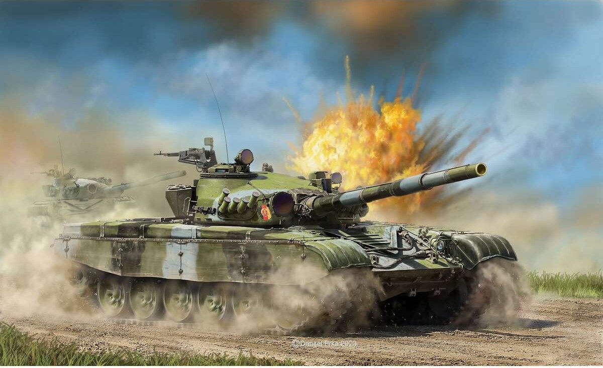 Revell - T-72 M1 Modeltank Byggesæt - 1 72 - Level 4 - 03357