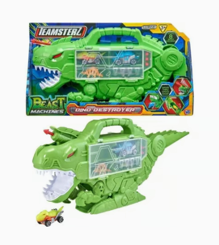 Teamsterz - Beast Machines Dino Destroyer - 4 Dele