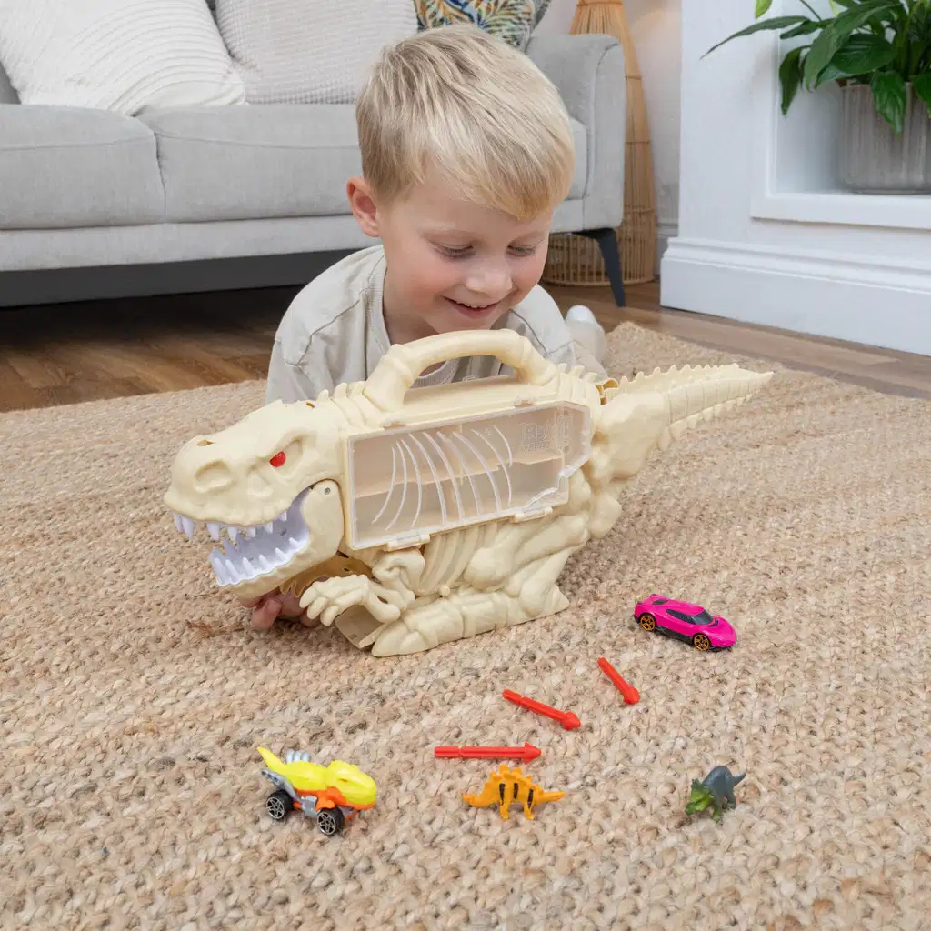 Teamsterz - Beast Machines Dino Skeleton Destroyer - 4 Dele