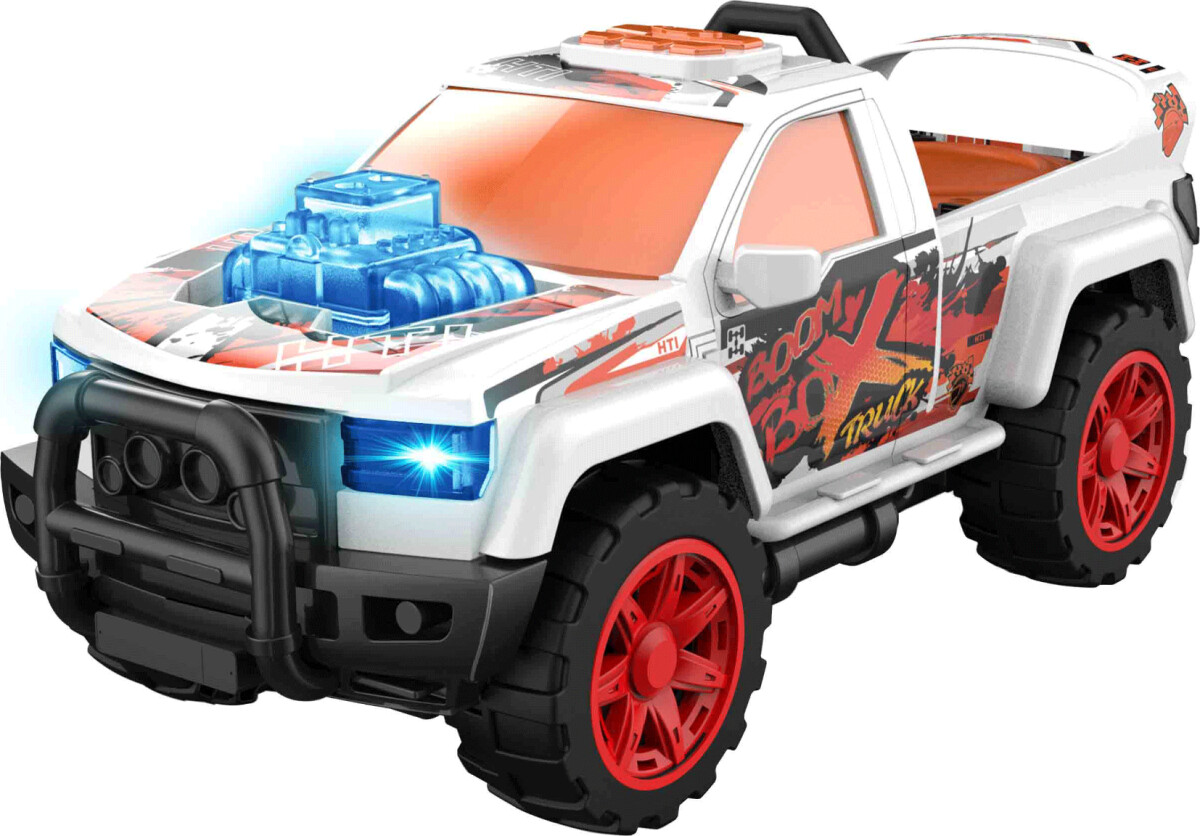 Teamsterz - Street Moverz Boom Box Bil Med Lys Og Lyd - Hti