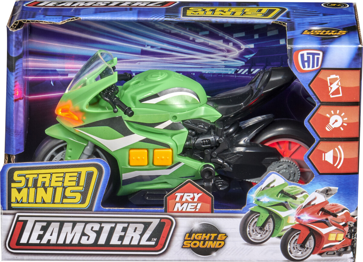 Teamsterz - Street Minis - Legetøjs Motorcykel - Assorteret