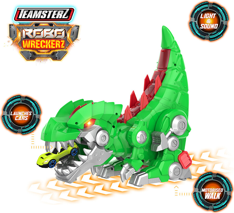 Teamsterz - Robo Wreckerz - Mega Rex - Med 1 Bil