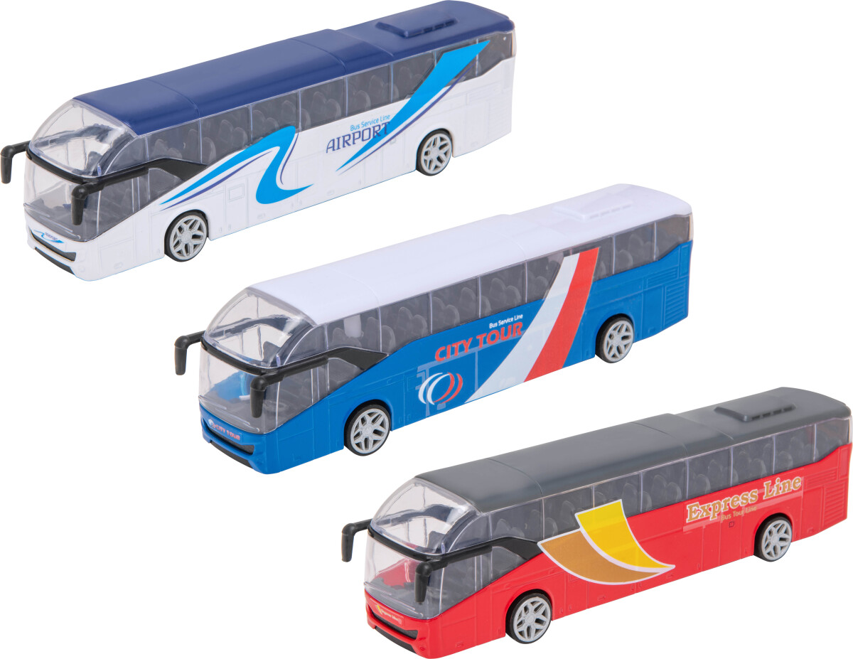 Teamsterz - Street Kingz - City Coach - Legetøjs Bus - Overraskelse