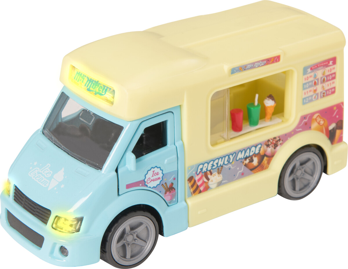 Teamsterz - Street Kingz - Ice Cream Van - Legetøjs Isbil - Assorteret