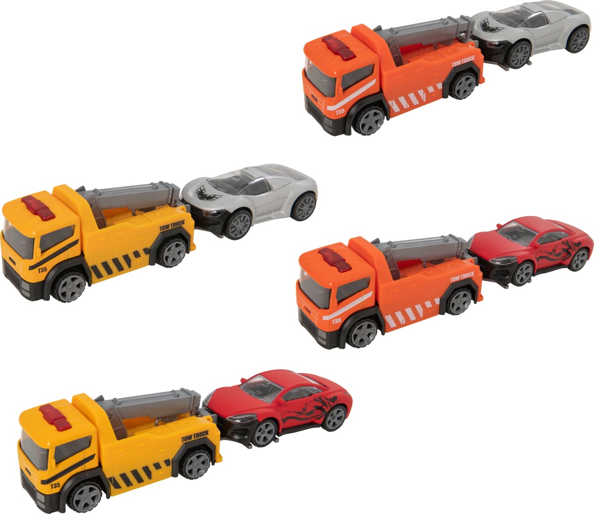 Teamsterz - Street Kingz - Recovery Tow Truck - Legetøjs Biltransporter -