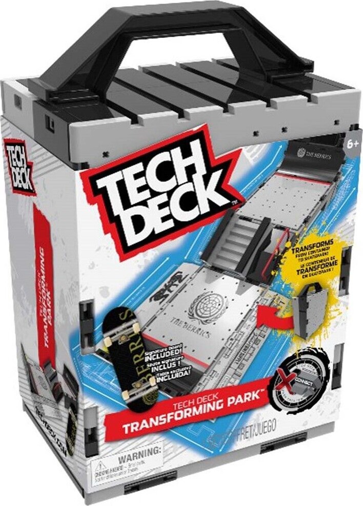 Tech Deck - Skaterpark Rampesæt Til Fingerboard - Transforming Park