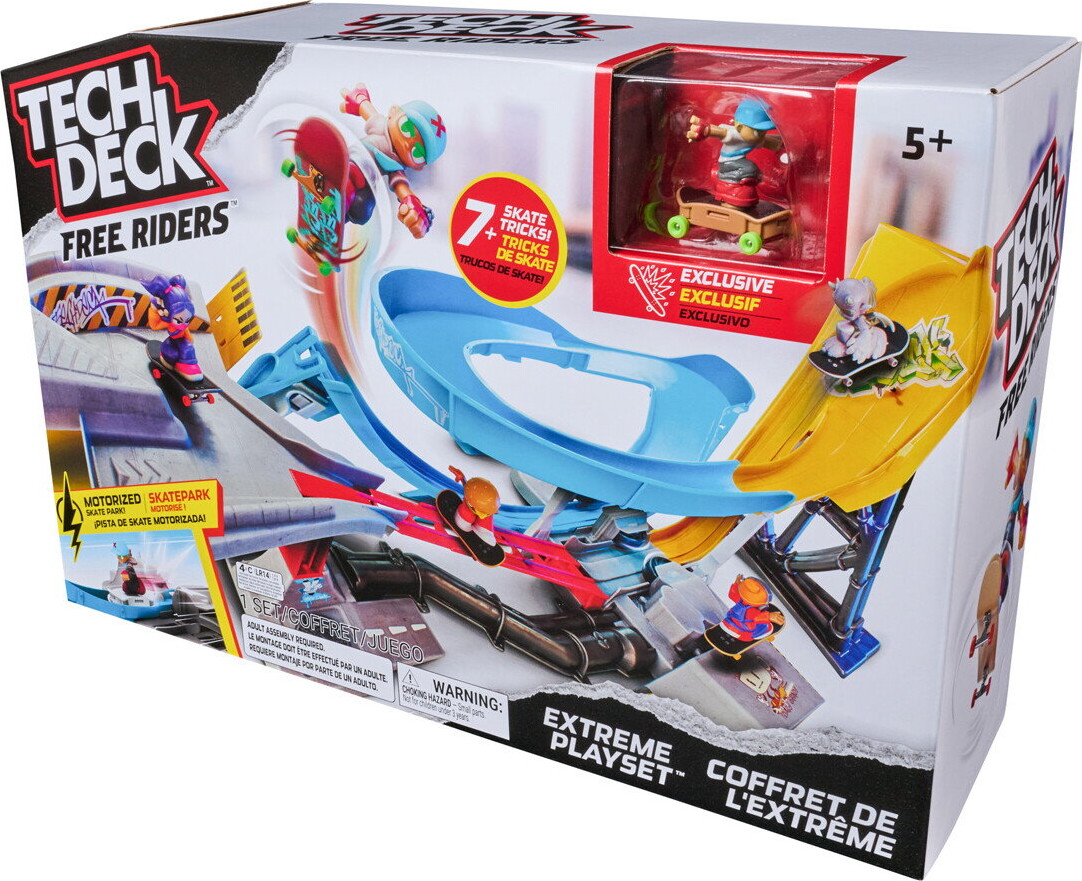 Tech Deck - Free Riders Extreme Legesæt