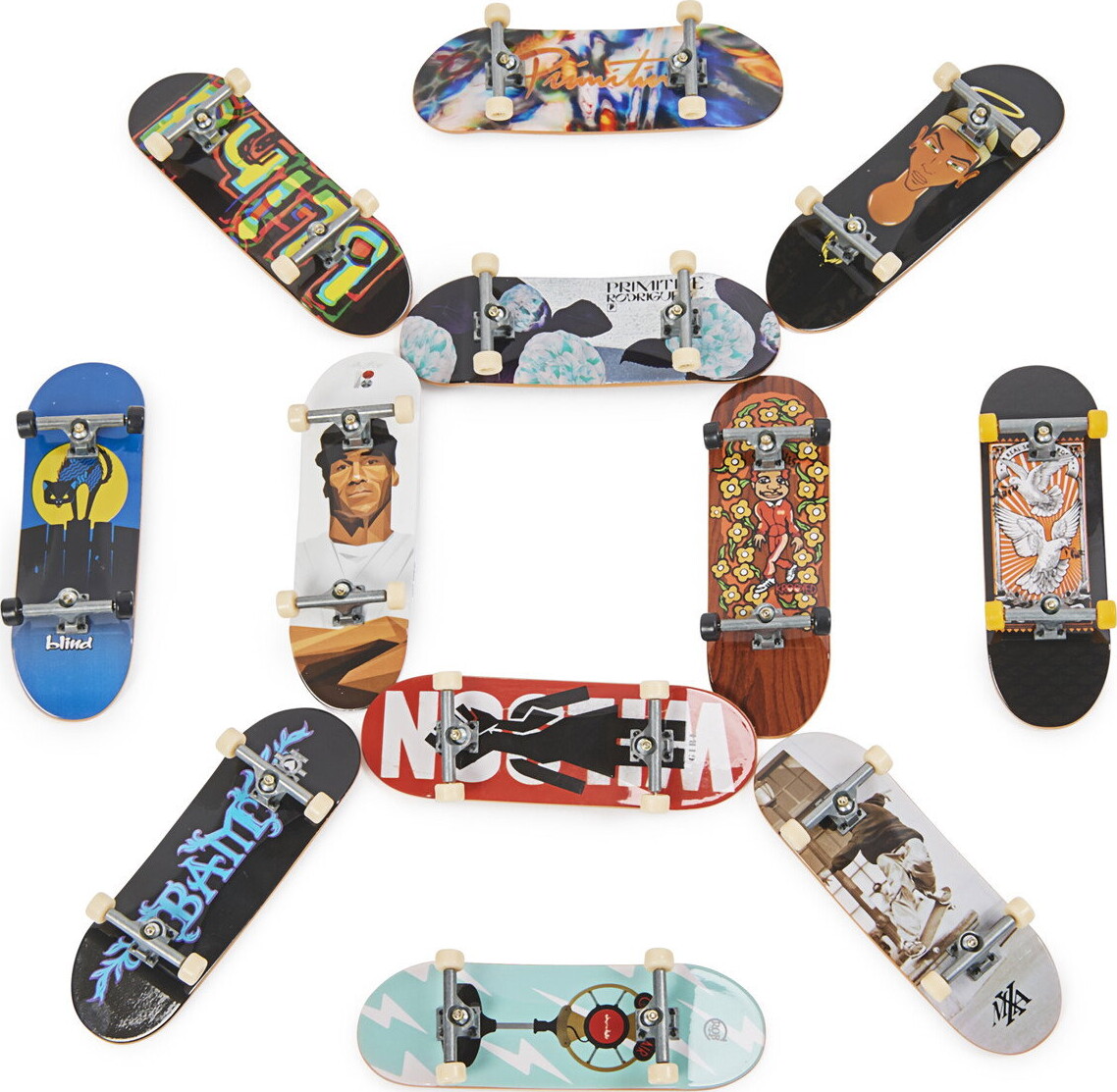 Tech Deck - Skate 96 Mm Finger - Boards - Assorteret