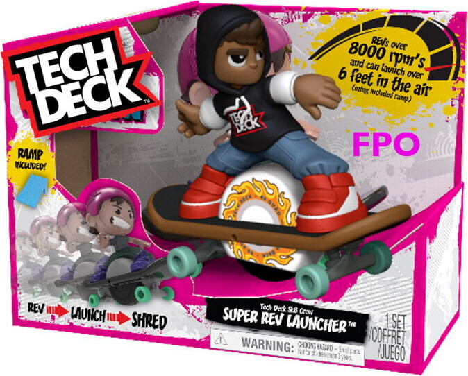 Tech Deck - Ted Shred N Blast Skateboard Flywheel
