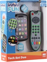 Tech-Too Duo Set Fjernbetjening Og Smartphone