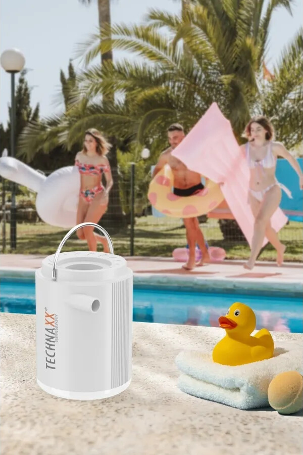 Technaxx - Bærbar Mini Luftpumpe - 1300Mah Batteri - Tx-261