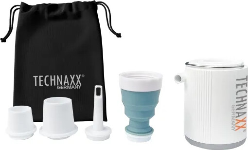 Technaxx - Bærbar Mini Luftpumpe - 1300Mah Batteri - Tx-261