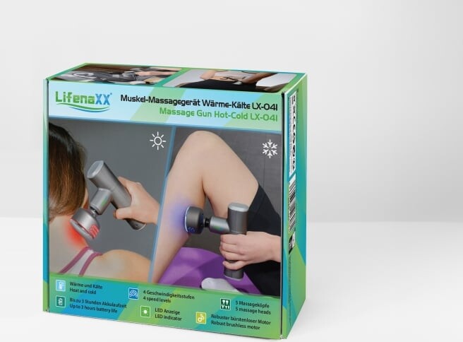 Technaxx - Lifenaxx - Massage-Gun Hot Cold - Lx-041