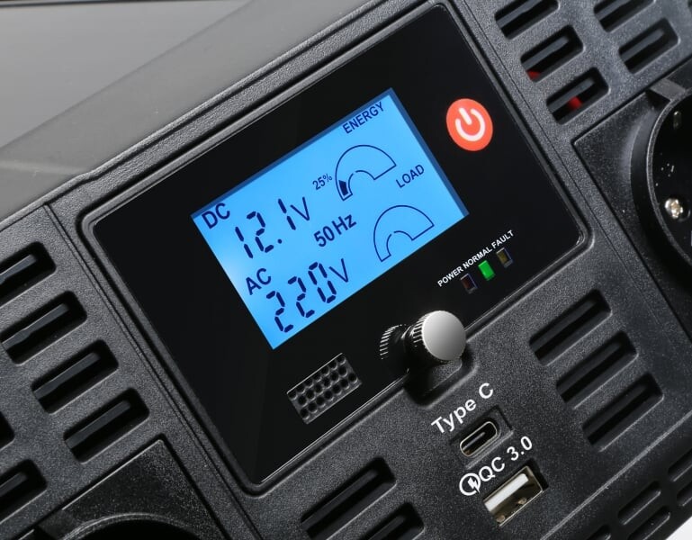 Technaxx - Power Inverter 2000W Sinus - Te22