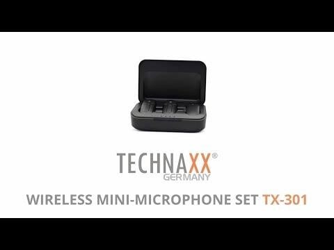 Technaxx - Tx-301 - Mini Microphone Set - Studiopodcast