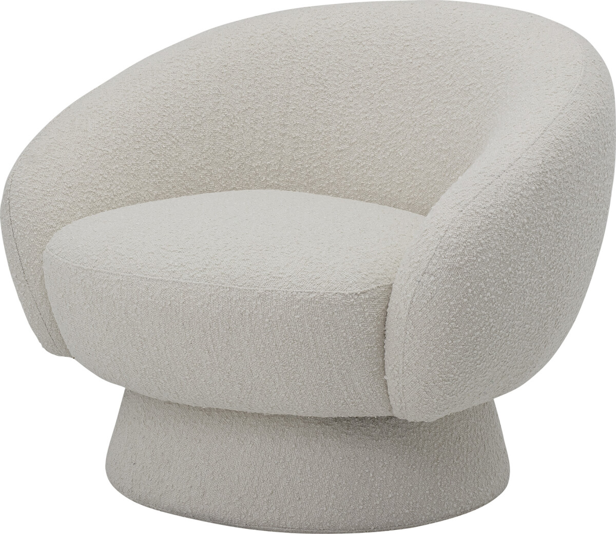 Bloomingville - Ted Loungestol - Hvid - Polyester Stof