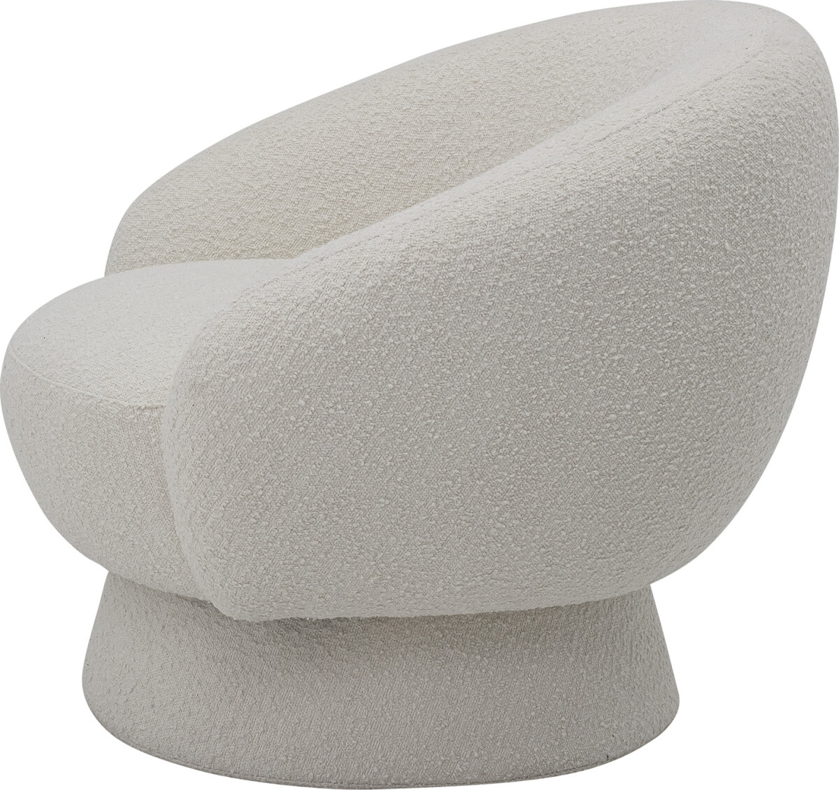 Bloomingville - Ted Loungestol - Hvid - Polyester Stof