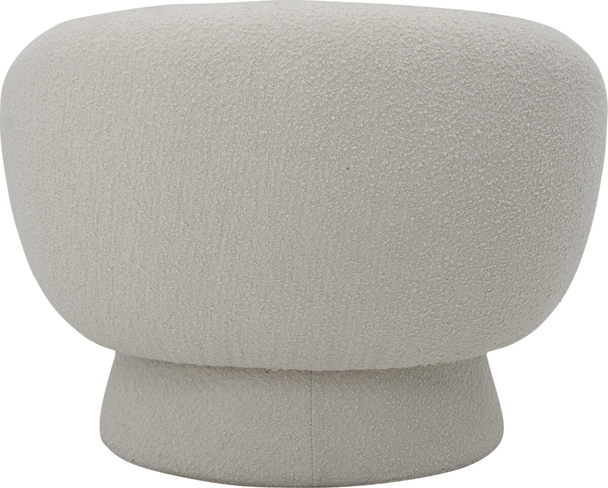 Bloomingville - Ted Loungestol - Hvid - Polyester Stof