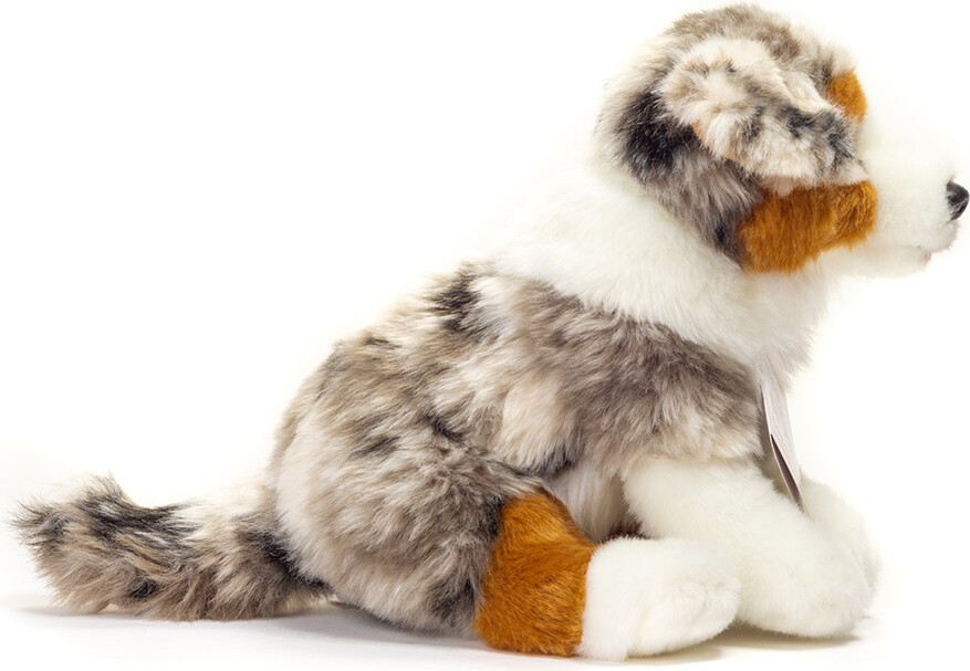 Teddy Hermann - Australsk Hyrde Hund Hvalp - 22 Cm - Bamse