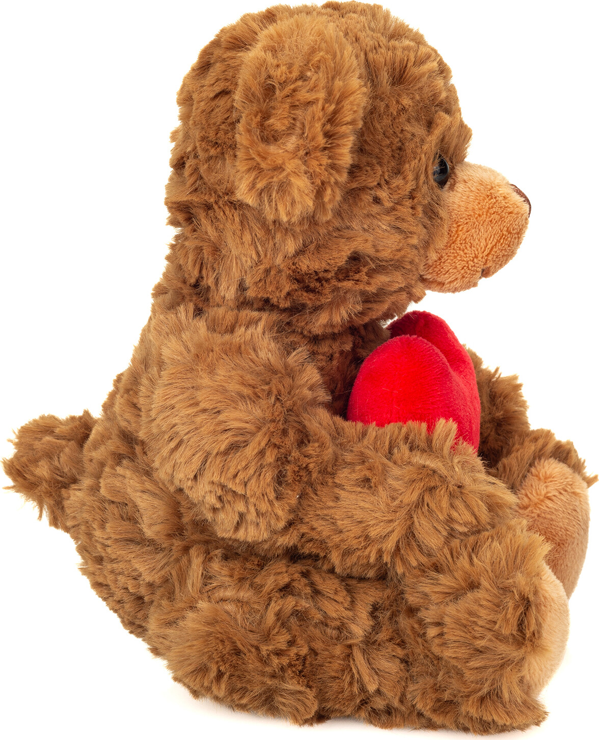 Teddy Hermann - Bamse Bjørn Med Hjerte - Brun - 20 Cm